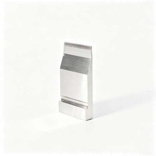 Custom Beveled Fine-Tooth Tooling Plate — representative custom component view 1 Custom Beveled Fine-Tooth Tooling Plate — representative custom component view 1