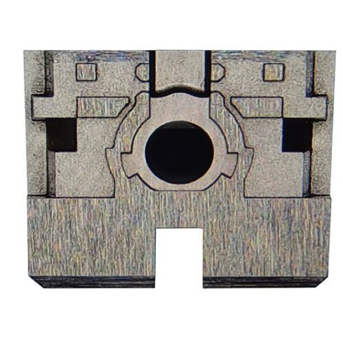 Custom Central-Opening Profile Tooling Plate — representative custom component view 1 Punch Retainer Plates — DFM-Led CNC Quotes | SUUXIANG