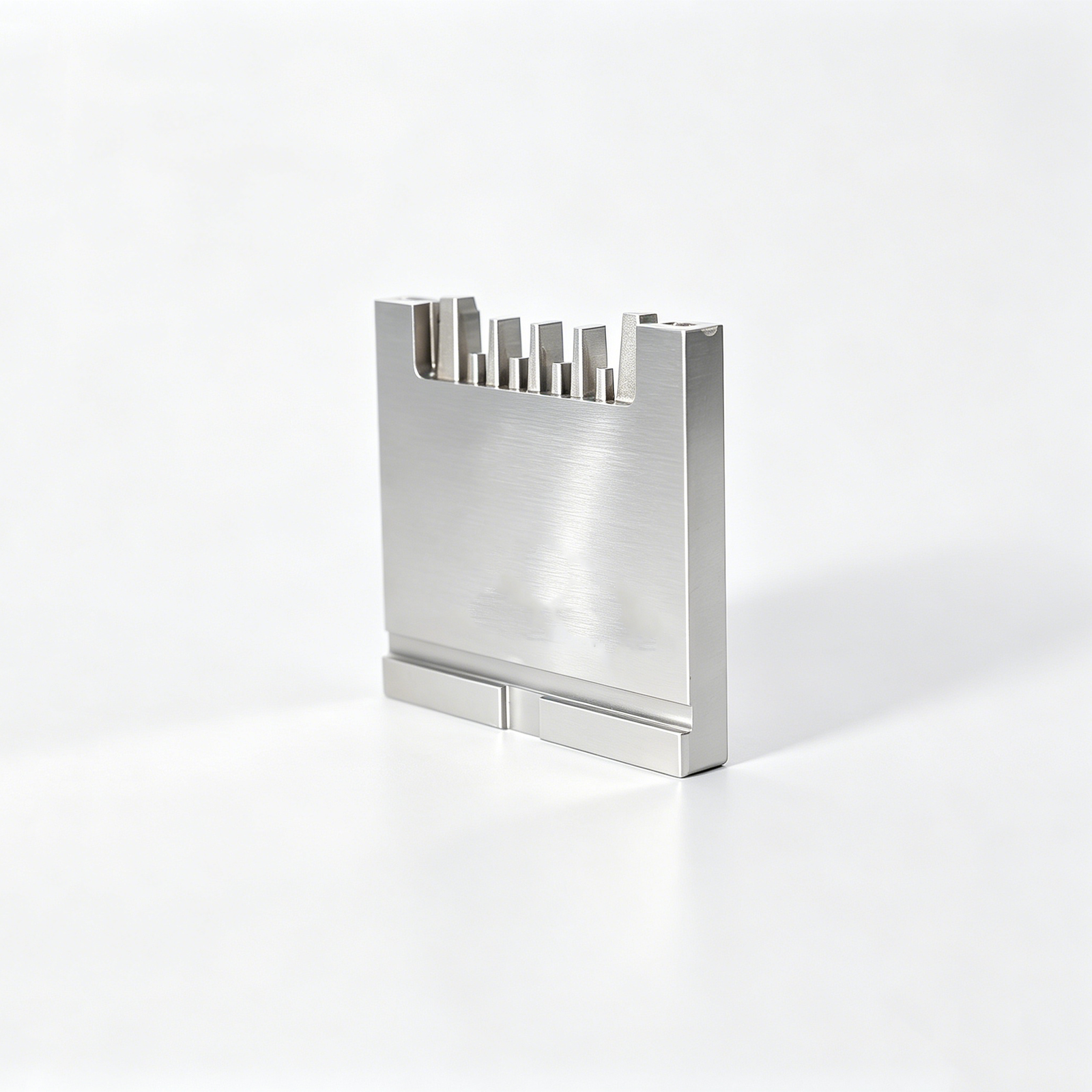 Custom Comb-Edge Triple-Channel Mold Plate — representative custom component view 5