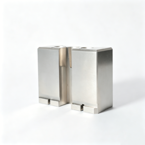 Custom Curved-Relief Precision Mold Block — representative custom component view 1