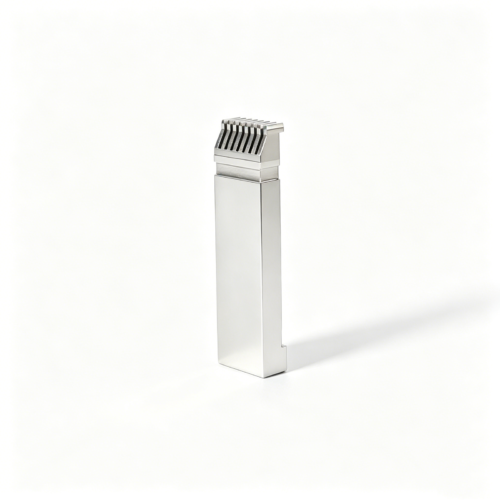 Custom Curved-Tooth Slim Mold Insert — representative custom component view 1 Custom Curved-Tooth Slim Mold Insert — representative custom component view 1