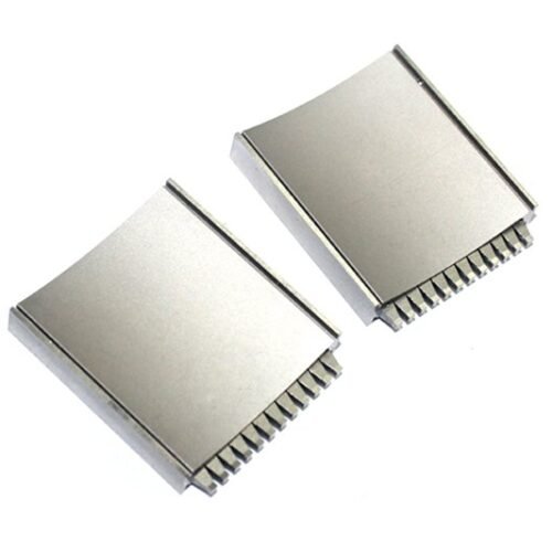 Custom Fine-Edge Rectangular Insert Plate — representative custom component view 1 CNC Machined Cam Plates — DFM-Reviewed Manufacturing | SUUXIANG