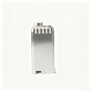 Custom Fine-Rib Connector Mold Insert — representative custom component view