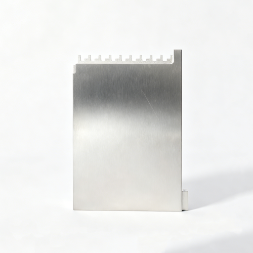 Custom Fine-Tooth Edge Tooling Plate — representative custom component view 1 Custom Fine-Tooth Edge Tooling Plate — representative custom component view 1