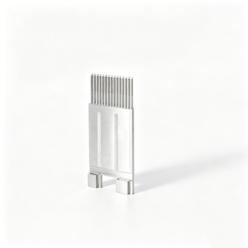 Custom Fine-Tooth Twin-Relief Insert — representative custom component view 1 Custom Fine-Tooth Twin-Relief Insert — representative custom component view 1
