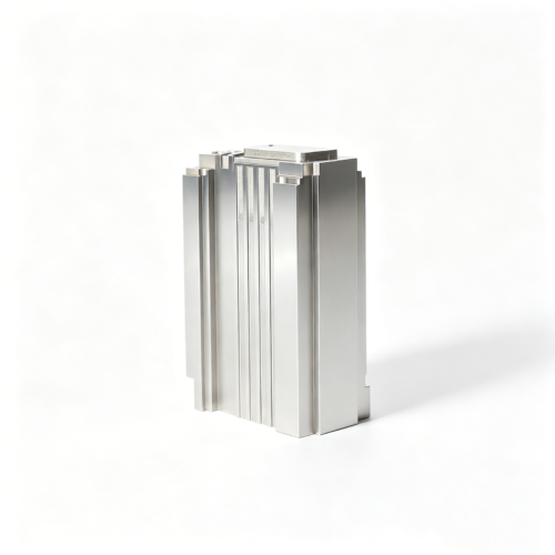 Custom Fluted Precision Mold Insert — representative custom component view 1 Custom Fluted Precision Mold Insert — representative custom component view 1