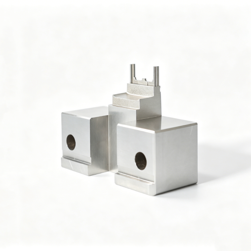 Custom Forked Mounting Tooling Component — representative custom component view 1 Custom Forked Mounting Tooling Component — representative custom component view 1