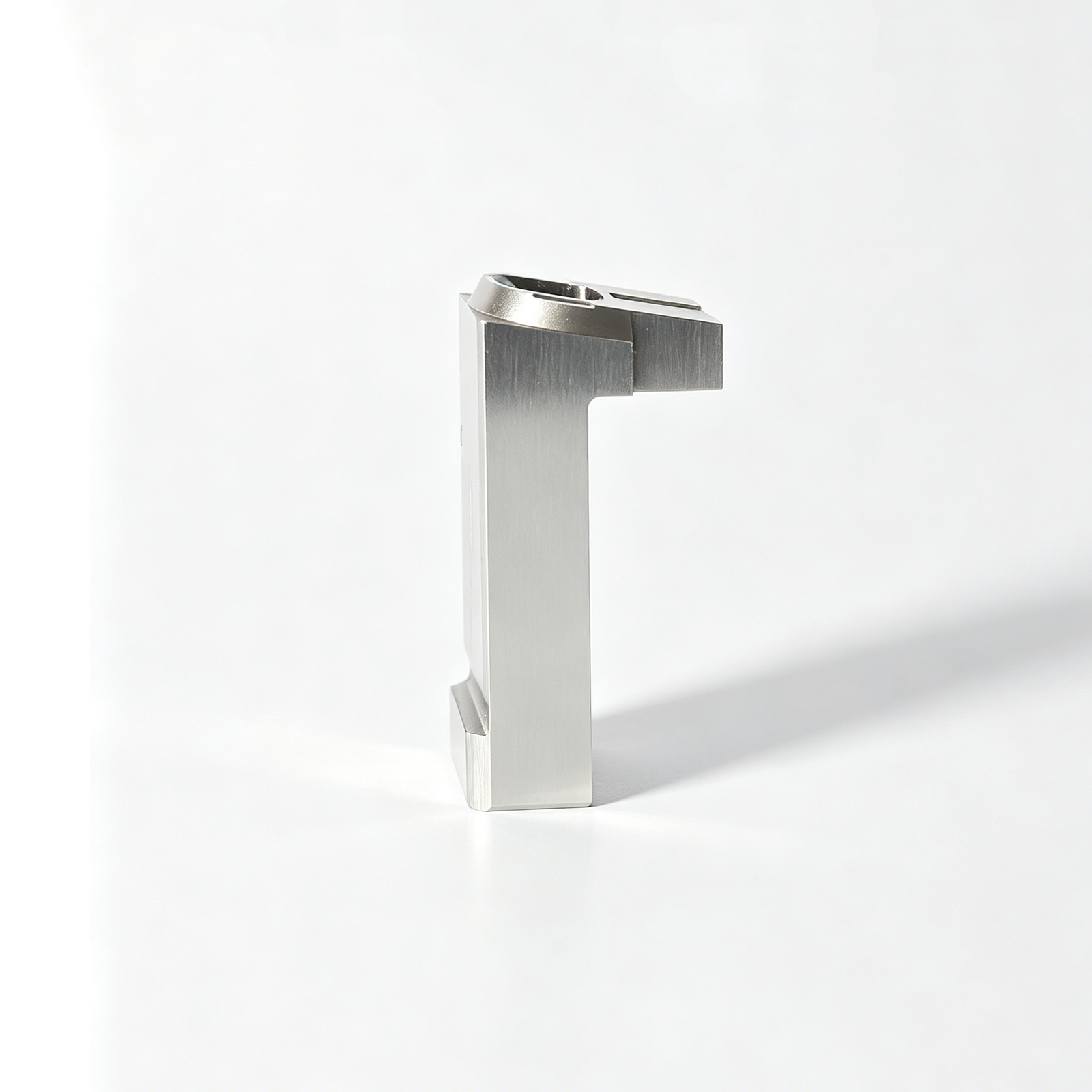 Drill approaching a hole along its axis