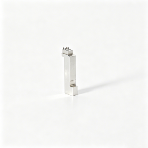 Custom Micro-Tab Upright Mold Insert — representative custom component view 1 Custom Micro-Tab Upright Mold Insert — representative custom component view 1