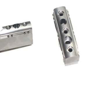 Custom Multi-Opening Rounded Tooling Insert — representative custom component view 1