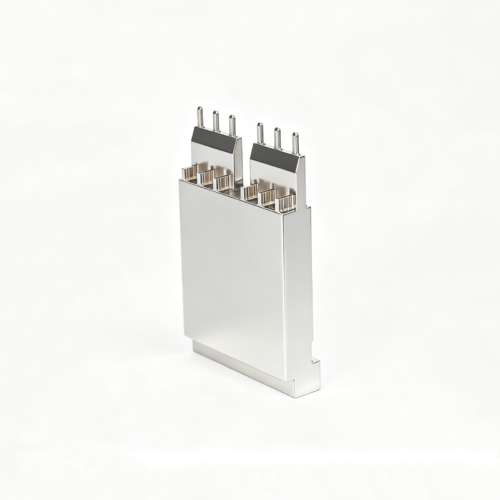 Custom Multi-Pin Top Mold Insert — representative custom component view 1 Custom Multi-Pin Top Mold Insert — representative custom component view 1