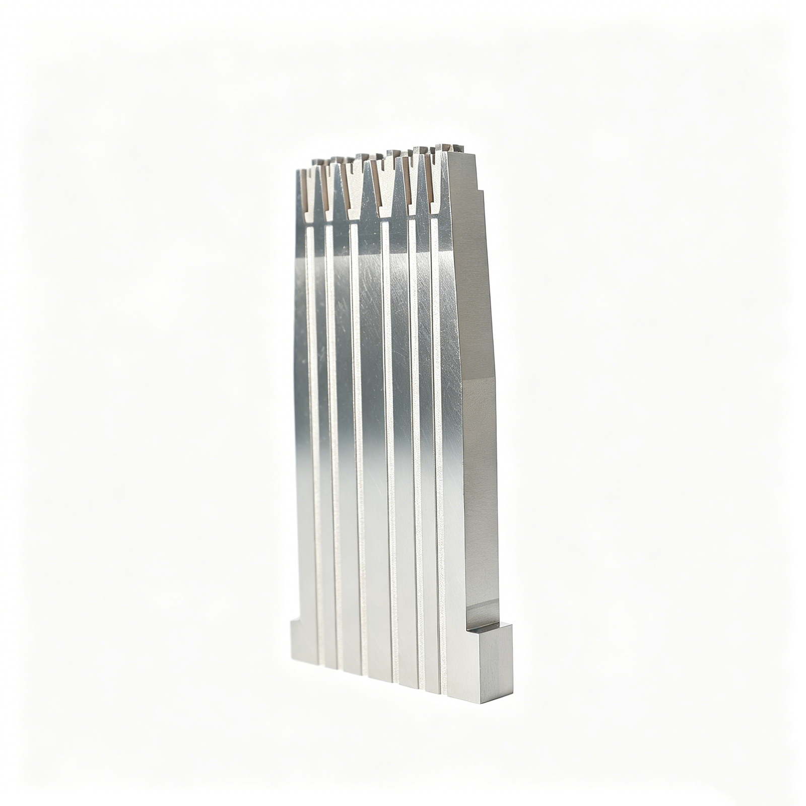 Custom Multi-Rib Precision Tooling Insert — representative custom component view 3