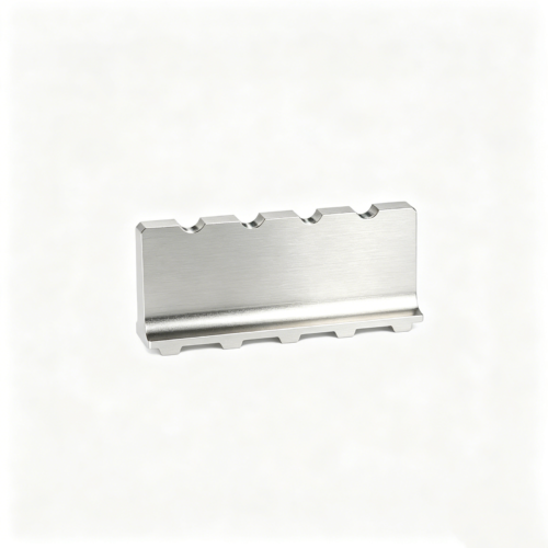 Custom Notched Edge Tooling Plate — representative custom component view 1 Custom Notched Edge Tooling Plate — representative custom component view 1
