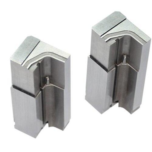 Custom Paired Corner-Channel Mold Inserts — representative custom component view 1 Custom Paired Corner-Channel Mold Inserts — representative custom component view 1