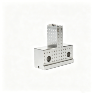 Custom Perforated T-Profile Tooling Insert — representative custom component view 1