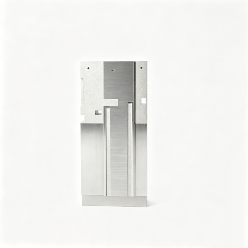 Custom Precision Connector Cavity Block — representative custom component view precision mold components DFM Starts With Datums