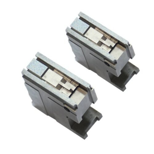 Custom Rail-Guided Cavity Insert Block — representative custom component view 1 Custom Rail-Guided Cavity Insert Block — representative custom component view 1