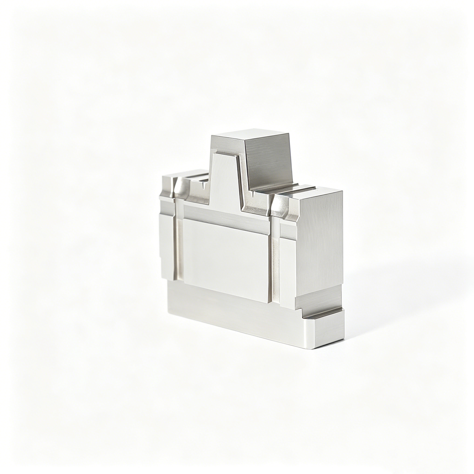 Custom Raised-Center Precision Tooling Block — representative custom component view 4