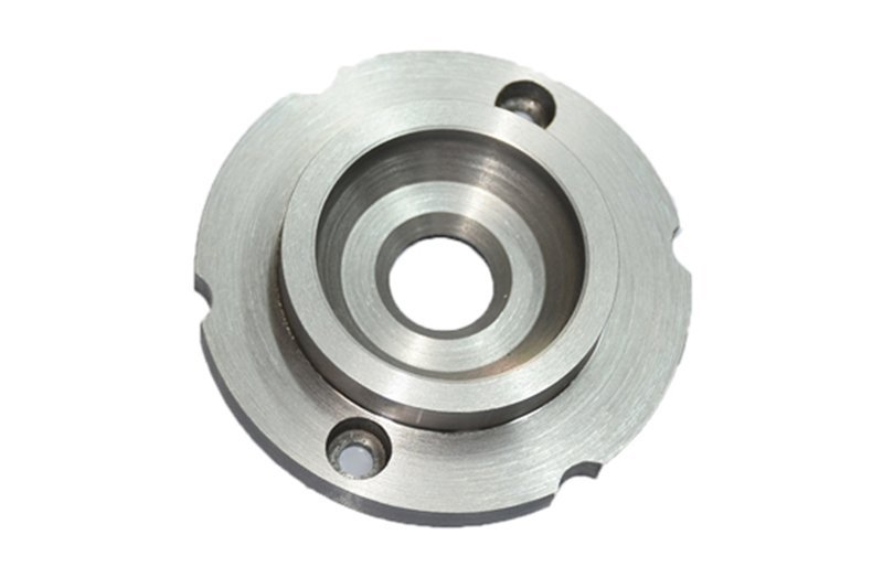 Drill approaching a hole along its axis