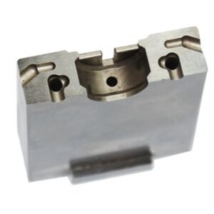 Custom Semi-Circular Recess Tooling Block — representative custom component view 1
