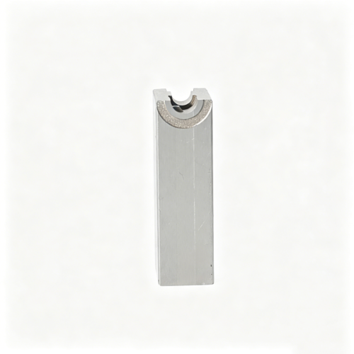 Custom Semicircular-Notch Upright Insert — representative custom component view 1 Custom Semicircular-Notch Upright Insert — representative custom component view 1