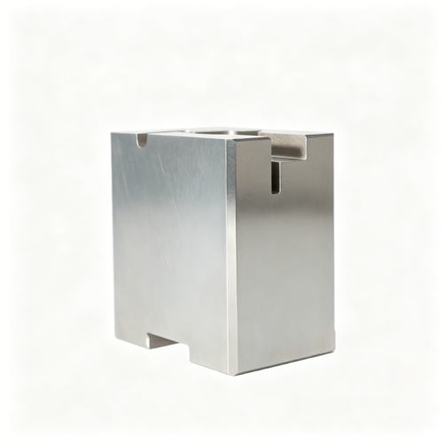 Custom Slotted Upright Mold Insert Block — representative custom component view 1 Custom Slotted Upright Mold Insert Block — representative custom component view 1