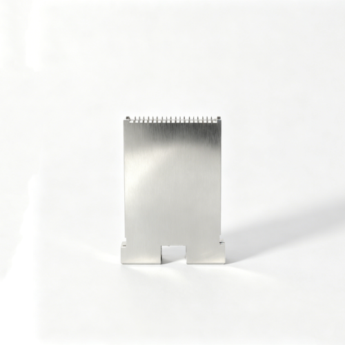 Custom Stepped Base Fine-Feature Mold Plate — representative custom component view 1 Custom Stepped Base Fine-Feature Mold Plate — representative custom component view 1