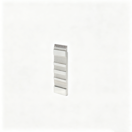 Custom Stepped-Face Micro-Tooth Insert — representative custom component view 1 Custom Stepped-Face Micro-Tooth Insert — representative custom component view 1