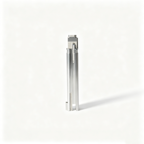 Custom Stepped Micro-Feature Core Pin — representative custom component view 1 Custom Stepped Micro-Feature Core Pin — representative custom component view 1