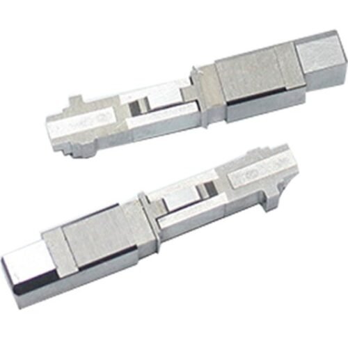 Custom Stepped Slot Narrow Tooling Bar — representative custom component view 1 Custom Stepped Slot Narrow Tooling Bar — representative custom component view 1