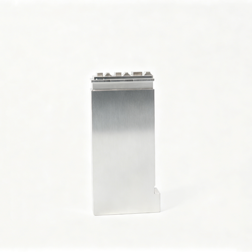 Custom Top-Detail Grooved Mold Insert — representative custom component view 1 Custom Top-Detail Grooved Mold Insert — representative custom component view 1