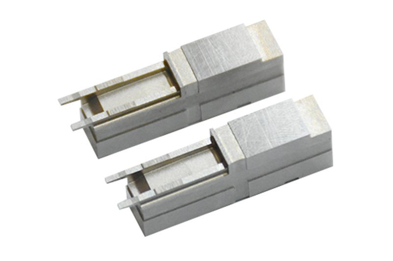 Custom Twin-Fork Recess Mold Insert — representative custom component view 1