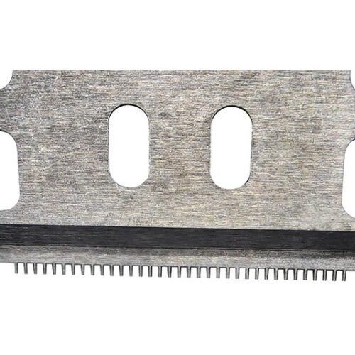 Custom Twin-Slot Fine-Comb Tooling Plate — representative custom component view 1 Custom Twin-Slot Fine-Comb Tooling Plate — representative custom component view 1