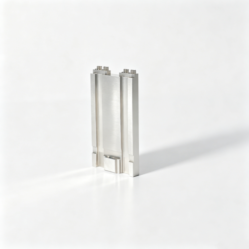 Custom Twin-Upright Fine-Tooth Insert — representative custom component view 1 Custom Twin-Upright Fine-Tooth Insert — representative custom component view 1