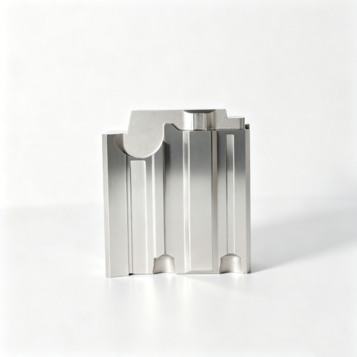 Stepped Cavity Insert with Front Reliefs — representative custom component view 1 Stepped Cavity Insert with Front Reliefs — representative custom component view 1