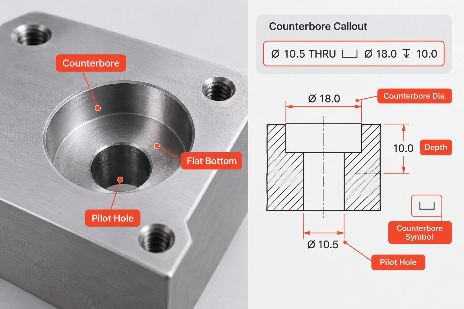 CNC milling schematic showing spindle, cutting tool, workpiece and machine bed